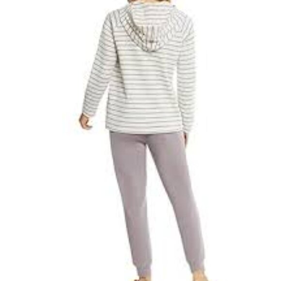 Max & Mia Women's Waffle Knit Lounge Pajama Set Size XL Hoodie And Jogger (NEW) - Picture 11 of 13